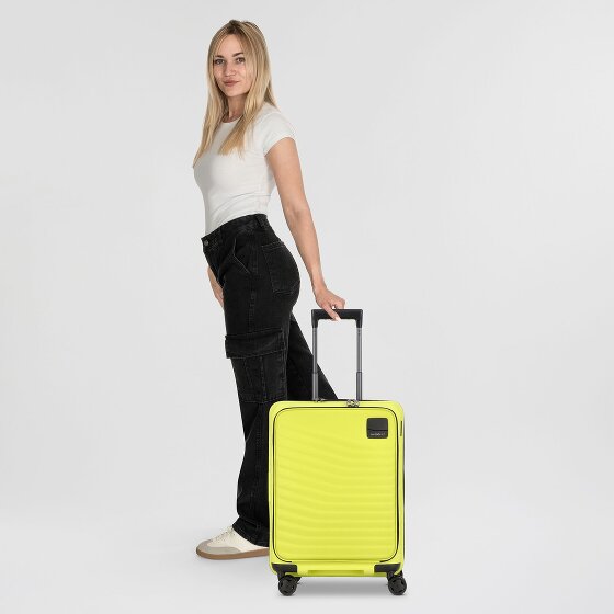 Samsonite Intuo 4 wielen Cabinewagen 55 cm Laptop compartiment met uitbreidingsplooi