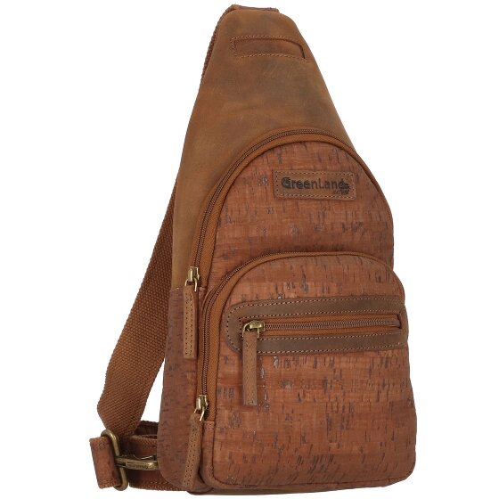 Greenland Nature Nature Leren Schoudertas 37 cm