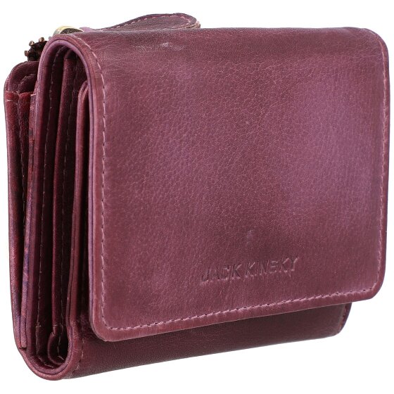 Jack Kinsky Nassau Portemonnee RFID Leer 11 cm