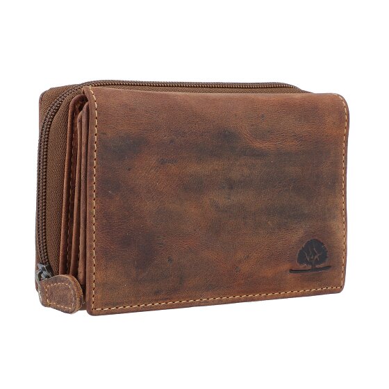 Greenburry Vintage Portemonnee RFID Leer 14 cm