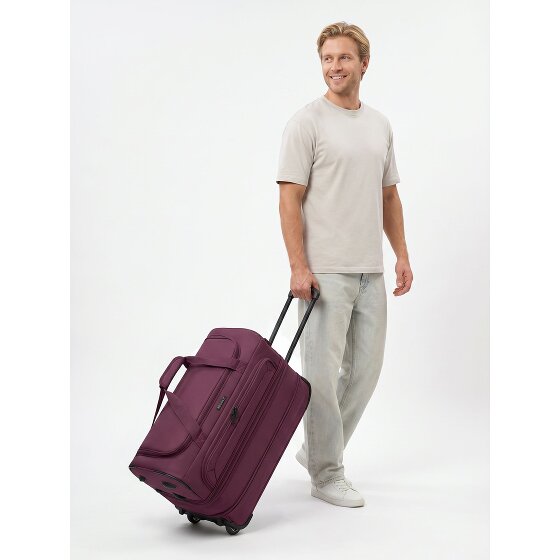 Redolz Duffle Essentials 2-wiel reistas 55 cm M met uitbreidingsflap