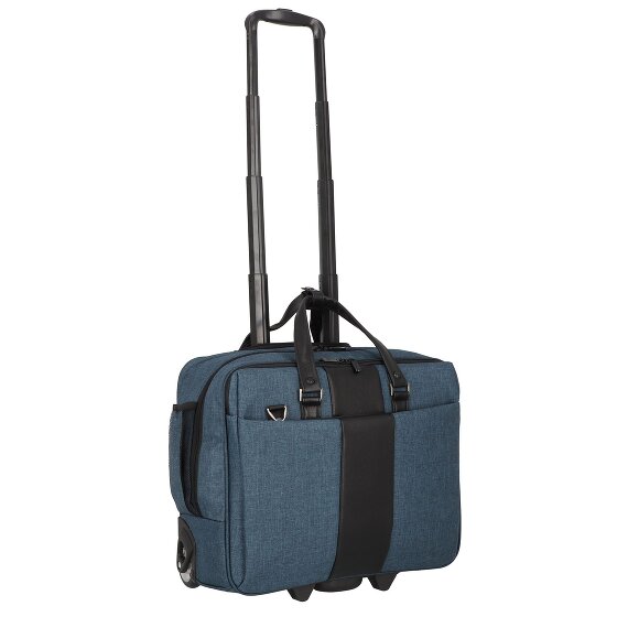 Dermata 2 wielen Bedrijfswagen 44 cm Laptop compartiment