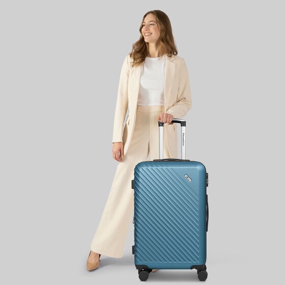 Check.In Paradise 2.0 4 wielen Trolley M 68 cm met uitbreidingsplooi