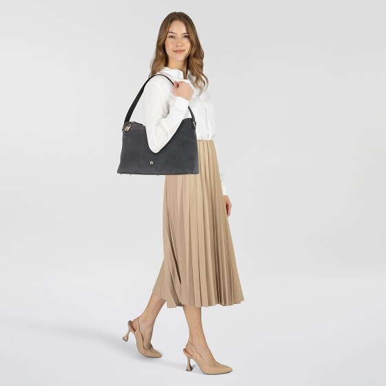 AIGNER Delia Schoudertas Leer 44 cm