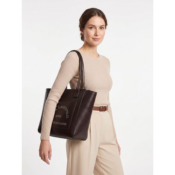 Karl Lagerfeld Daily Schoudertas Leder 36 cm