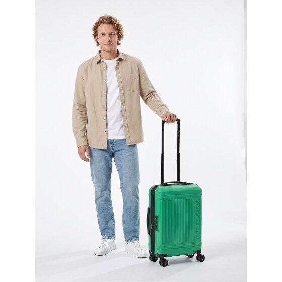 Delsey Paris Lutece Se 4 wielen Cabinewagen 55 cm met uitbreidingsplooi