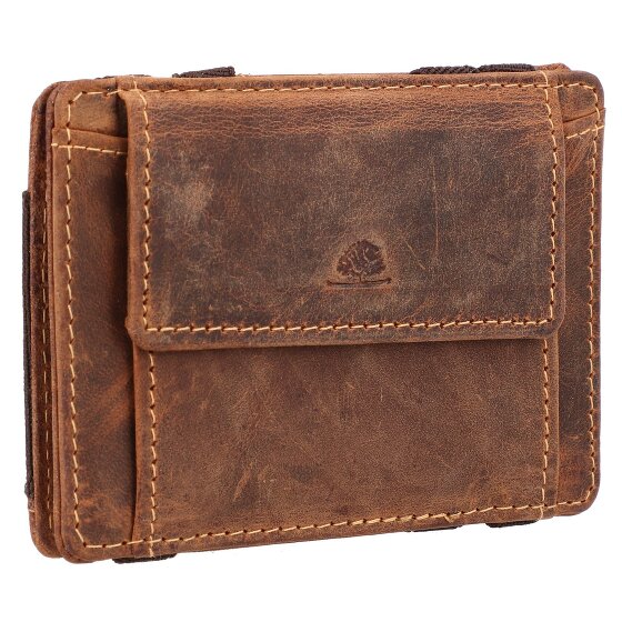 Greenburry Vintage Magische Portemonnee RFID Leer 10 cm