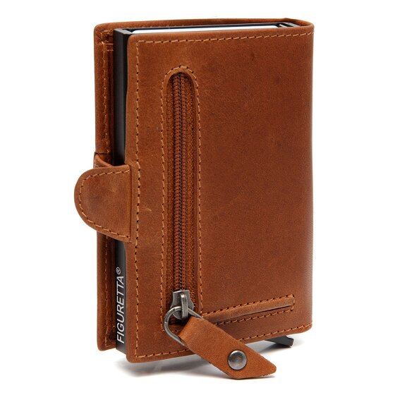 The Chesterfield Brand Lagos Kredietkaart etui RFID-bescherming Leer 6.5 cm