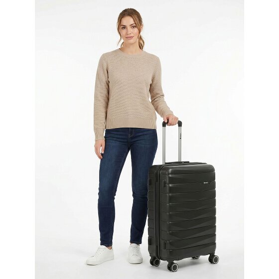 Bench Paris 4 wielen Trolley M 66 cm met uitbreidingsplooi
