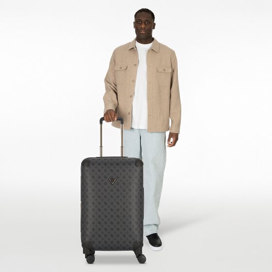 Guess Wilder 4 wielen Trolley 64 cm met uitbreidingsplooi