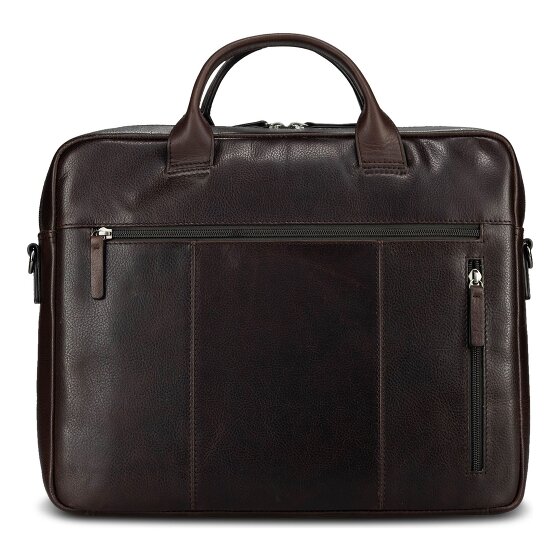Jost London Aktentas Leder 38 cm Laptopvak