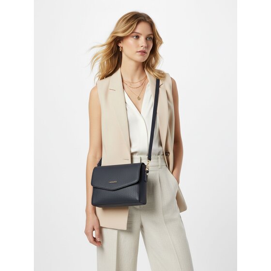 Lazarotti Bologna Leren Crossbody schoudertas leer 22 cm