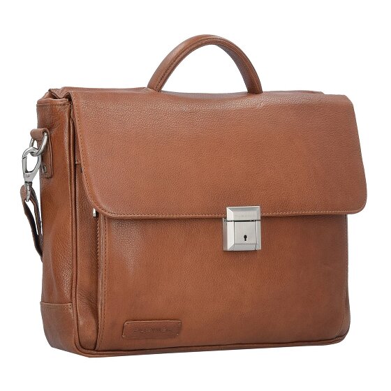 Plevier 400-serie aktetas leder 40 cm Laptopcompartiment