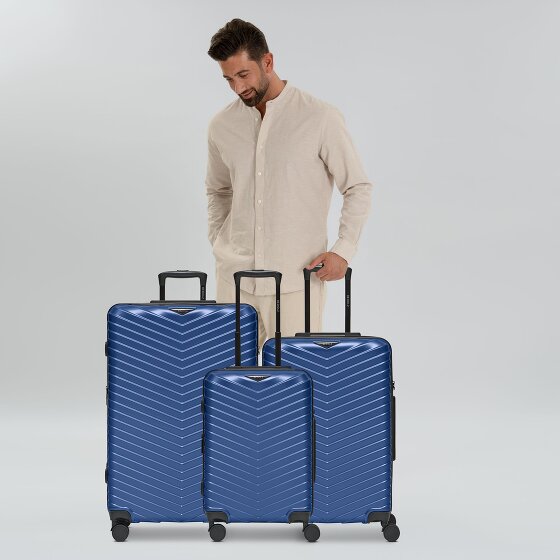 Redolz Essentials 18 4 wielen Kofferset 3-delig met uitbreidingsplooi
