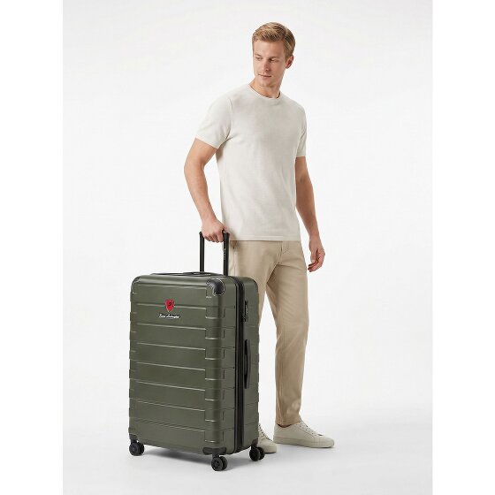 Tonino Lamborghini Milano 4-wiel Trolley XL 83 cm speciale maat met rekbare vouw