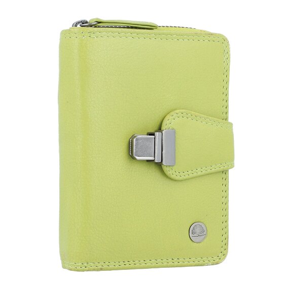 Greenburry Sponsachtig portefeuille leer 9 cm