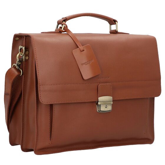Burkely Vintage Scott aktetas leer 38 cm