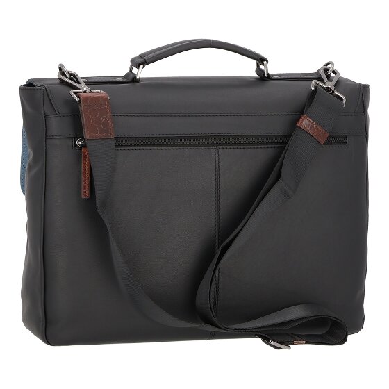 bugatti Corso DeLuxe Koffer Leer 39 cm Laptop compartiment