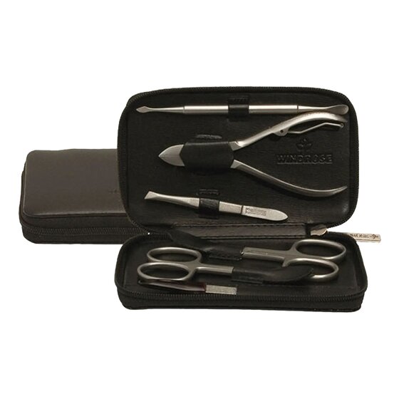 Windrose Ambiance Juwelenkistje Leer 12.5 cm