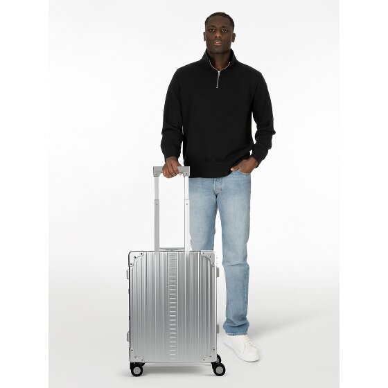 Aleon Traveler Domestic 4-wielige Cabinewagen van Aluminium, 55 cm