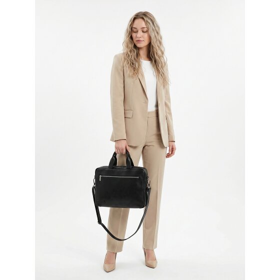 Plevier Jimmy Aktentas Leder 31 cm Laptopvak