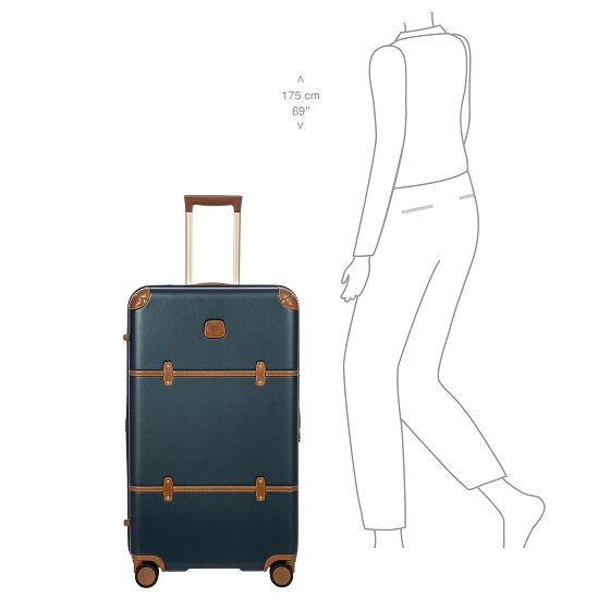 Bric's Bellagio 4 wielen Trolley 80 cm
