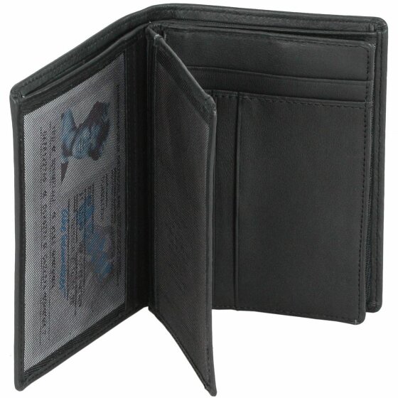 Esquire Logo Portemonnee Leer 9 cm