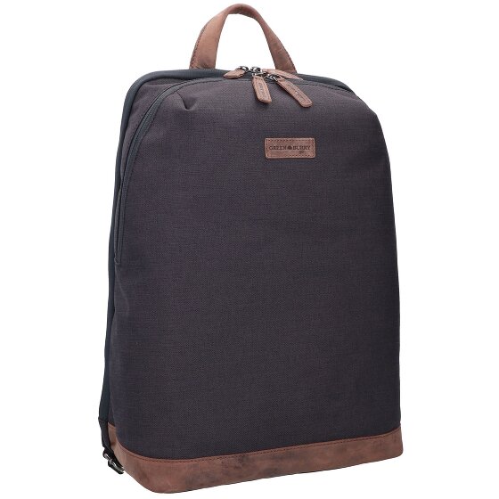 Greenburry Gerecyclede PET Derby rugzak 43 cm met laptopvak