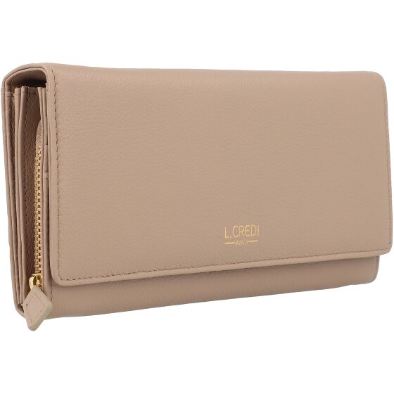 L.Credi Evelyn portemonnee leer 20 cm