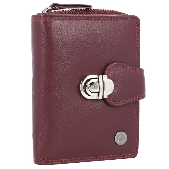 Greenburry Sponsachtig portefeuille leer 9 cm