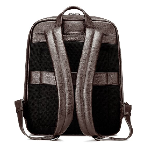 Roncato Alaska Zakelijke rugzak RFID-bescherming Leer 42 cm Laptop compartiment
