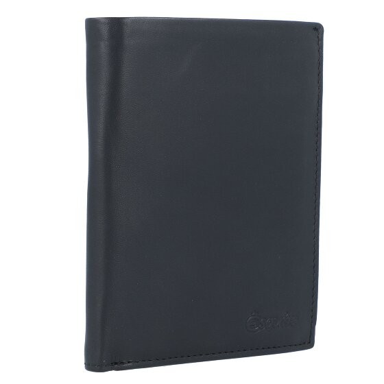 Esquire Nieuw Zijden portemonnee leer 9,5 cm