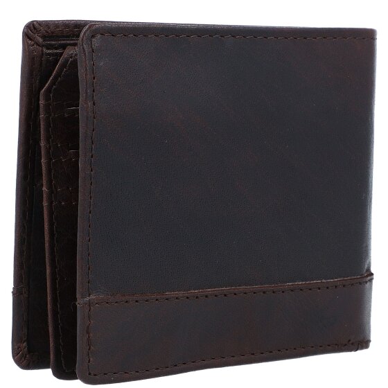 Spikes & Sparrow Portemonnee RFID Leer 11 cm