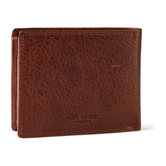 Jack Kinsky Porto 101 Portemonnee RFID-bescherming Leer 12.5 cm