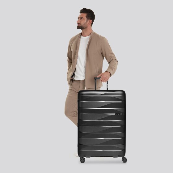 Bergpfeil Reis trolley op 4 wielen L 75 cm met uitbreidingsplooi