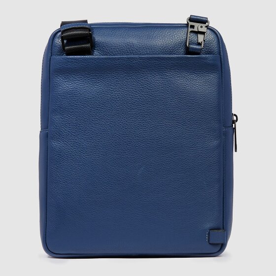 Piquadro Than Schoudertas RFID-bescherming Leer 22 cm