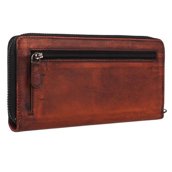 Greenburry Destressed Portemonnee RFID-bescherming Leer 19 cm