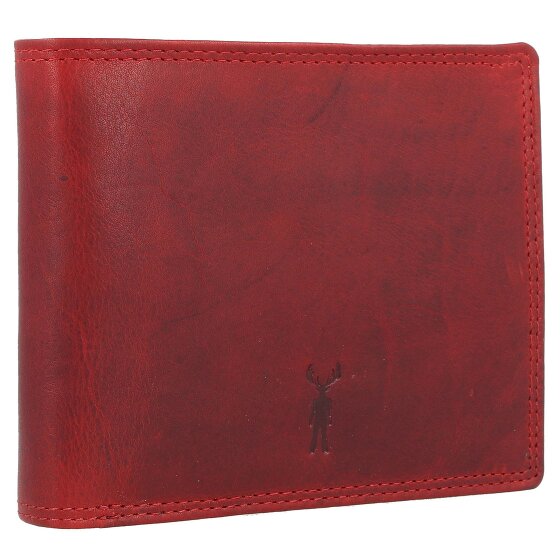 Jack Kinsky Risör Portemonnee RFID-bescherming Leer 13 cm