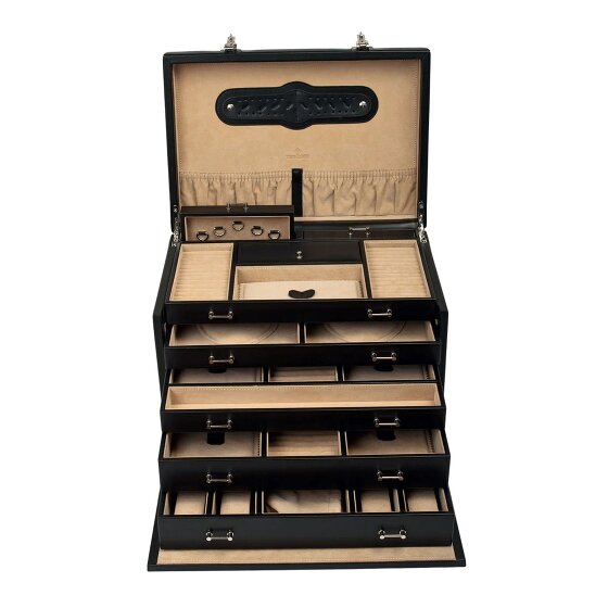 Windrose Ambiance Juwelenkistje Leer 37 cm