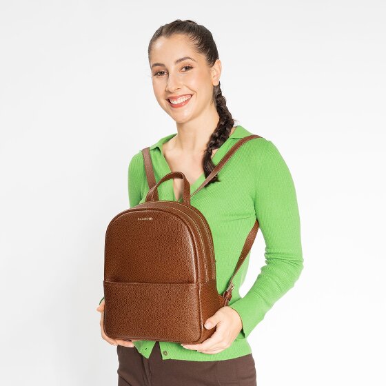 Lazarotti Bologna Leather Stad rugzak Leer 31 cm