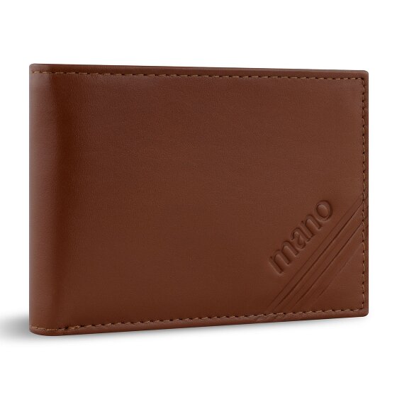 mano Don Antonio Portemonnee RFID-bescherming Leder 10 cm