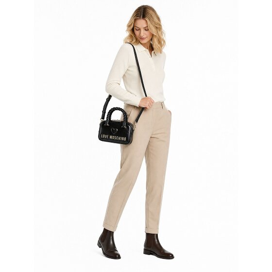 Love Moschino Nero Handtas Leder 21 cm