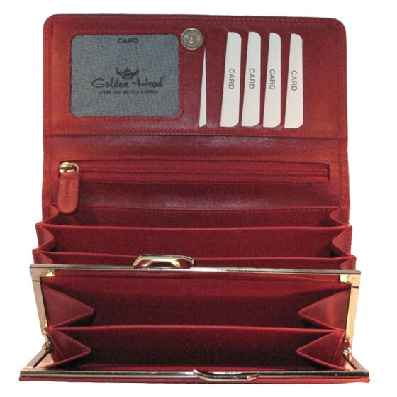 Golden Head Polo Portemonnee RFID Leer 17 cm