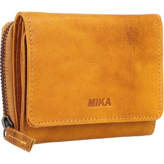 Mika Leren portemonnee 11 cm