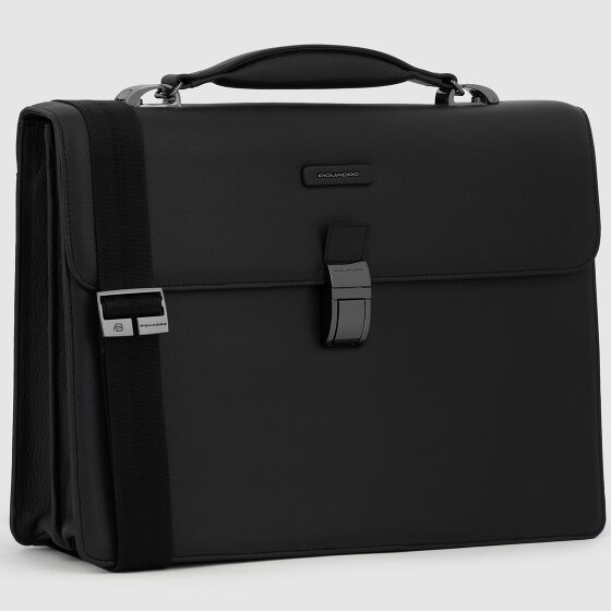 Piquadro Modus Koffer Leer 40 cm Laptop compartiment