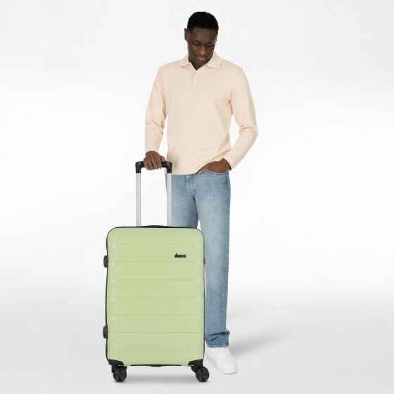 d&n Travel Line 4100 4 wielen Trolley M 64 cm