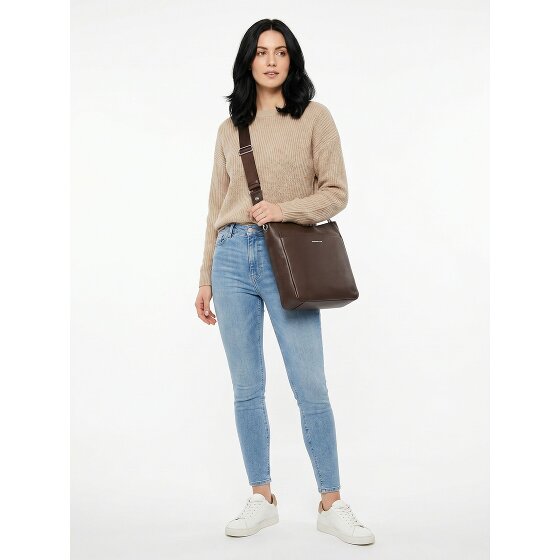 Mandarina Duck Mellow Leather Crossbody tas Leder 30 cm