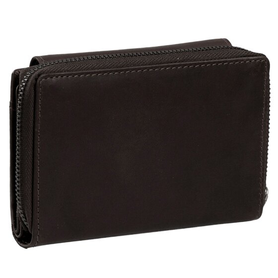 The Chesterfield Brand Wax Pull Up Portemonnee RFID-bescherming Leer 13.5 cm