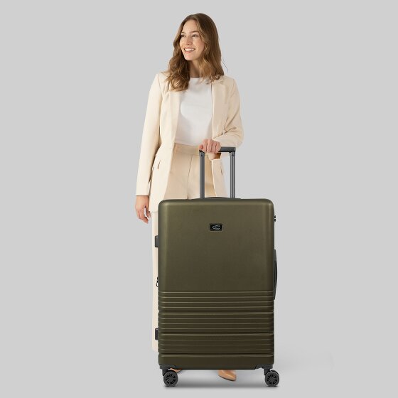 camel active Hanoi 4 wielen Trolley L 78 cm met uitbreidingsplooi