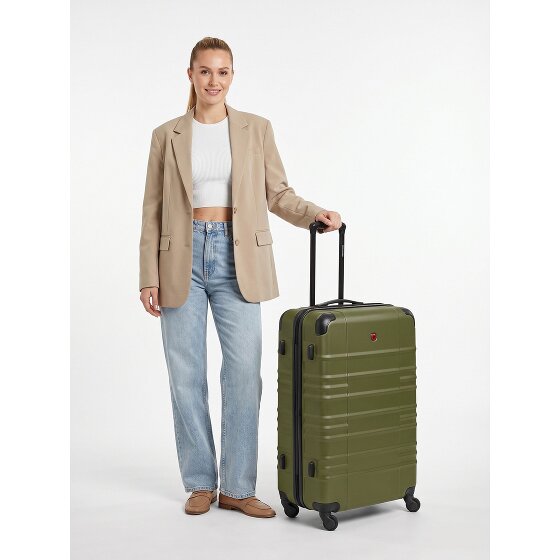 Wenger Amplar Evo 4 wielen Trolley L 75 cm met uitbreidingsplooi